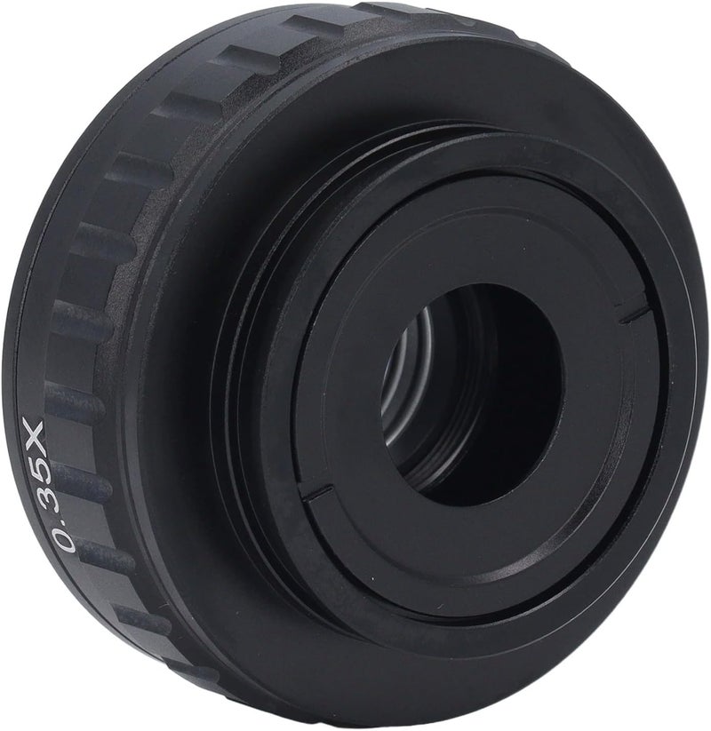 Focket CTV Lens Adapter, C Mount Trinocular Stereo Microscope CTV Lens Adapter Clear Imaging Better Visual Image for Industrial Use (0.35X) - Image 4